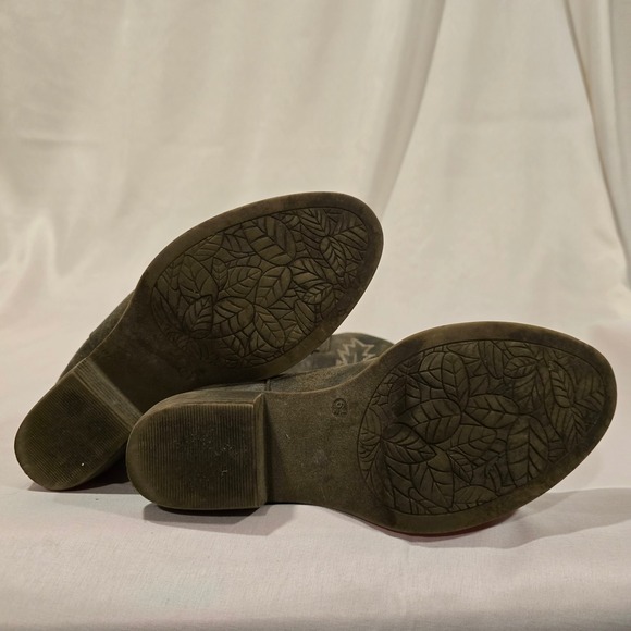 Xappeal Womens Gray Western Cowboy Boots Size 6.5 M All Man Made Materials - Picture 6 of 7